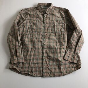 Outdoor Life Shirt Mens Size XL Long‎ Sleeve Button Up Outdoor Fishing Hiking